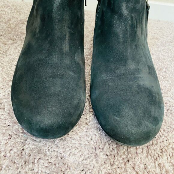 ABEO Lanora Metatarsal Black Leather Ankle Boots Booties Size 9 - Picture 2 of 11